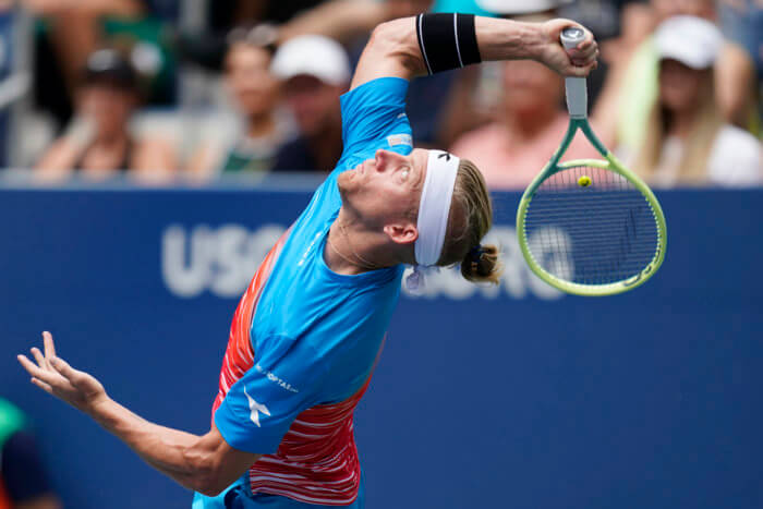 2022 US Open Day 7: Coco Gauff survives challenge, Ruud and Berrettini advance 2 Alejandro Davidovich Fokina at the 2022 US Open