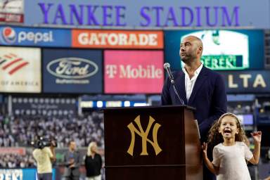 Derek Jeter Yankees amNewYork top 20 New York athletes
