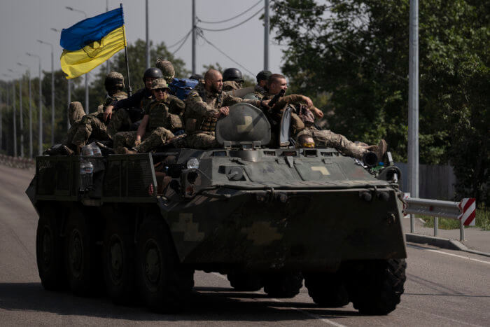 Ukraine advances in east as Russia retreats