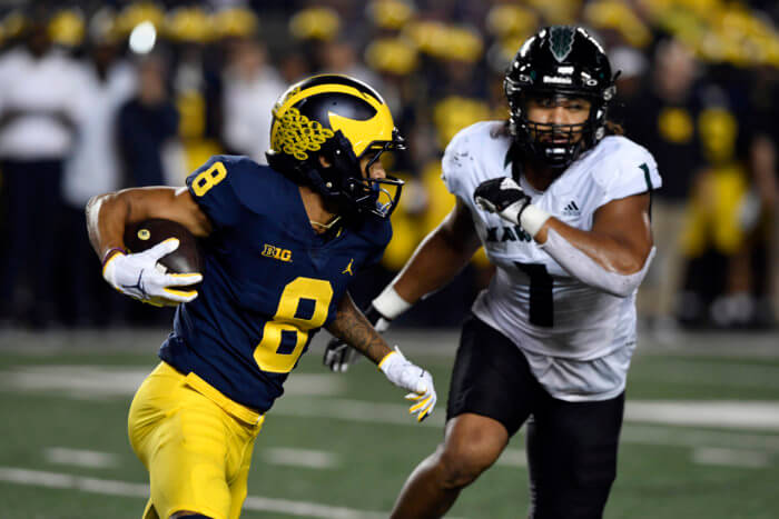 Ronnie Bell of Michigan is a college football best bet