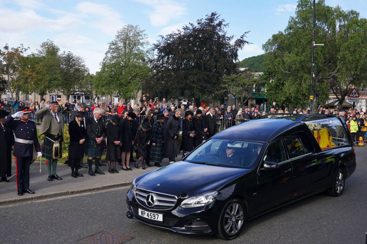 Queen Elizabeth II funeral procession