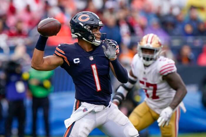 Week 2 NFL staff picks standings update: Who's on top? 2 Justin Fields and the Bears were not popular with the staff picks