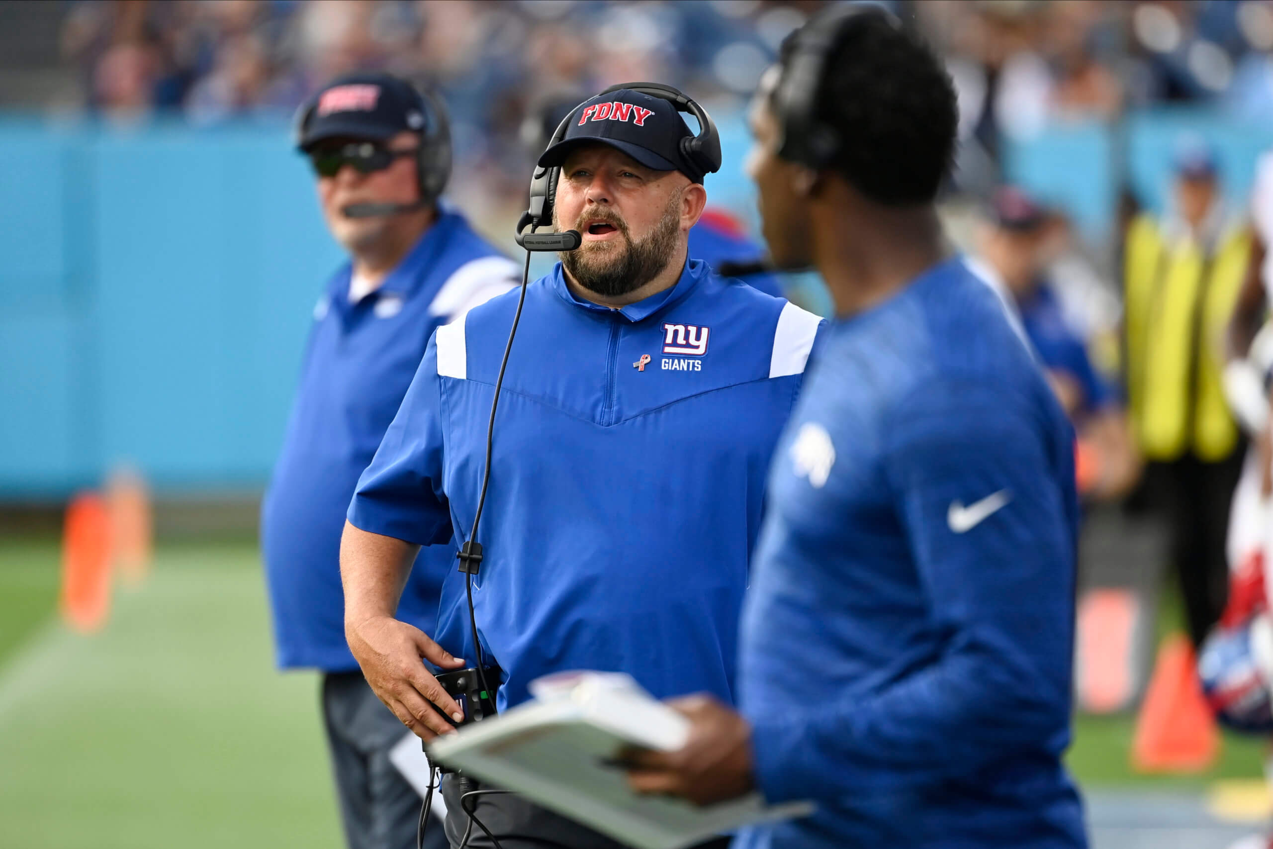 Will the starters play vs. Eagles? Giants head coach Brian Daboll won't say | amNewYork Will the starters play vs. Eagles? Giants head coach Brian Daboll won't say | amNewYork