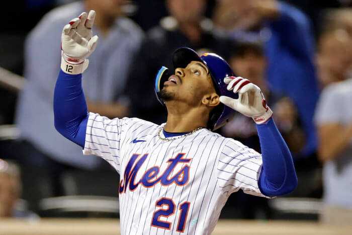 2023 NL MVP odds and best bets: Do the Mets have a dark horse contender? 4 Francisco Lindor of the Mets is an NL MVP dark horse