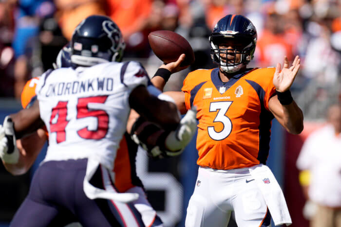 The Broncos were conflicting in our NFL staff picks