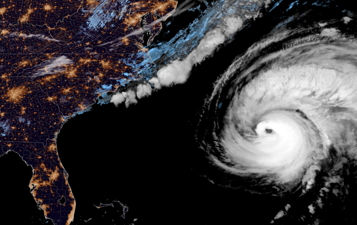 A potential tropical storm is brewing in the Atlantic Ocean.