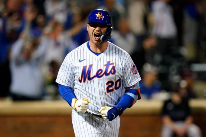 Pete Alonso of the Mets with compete for USA in the World Baseball Classic