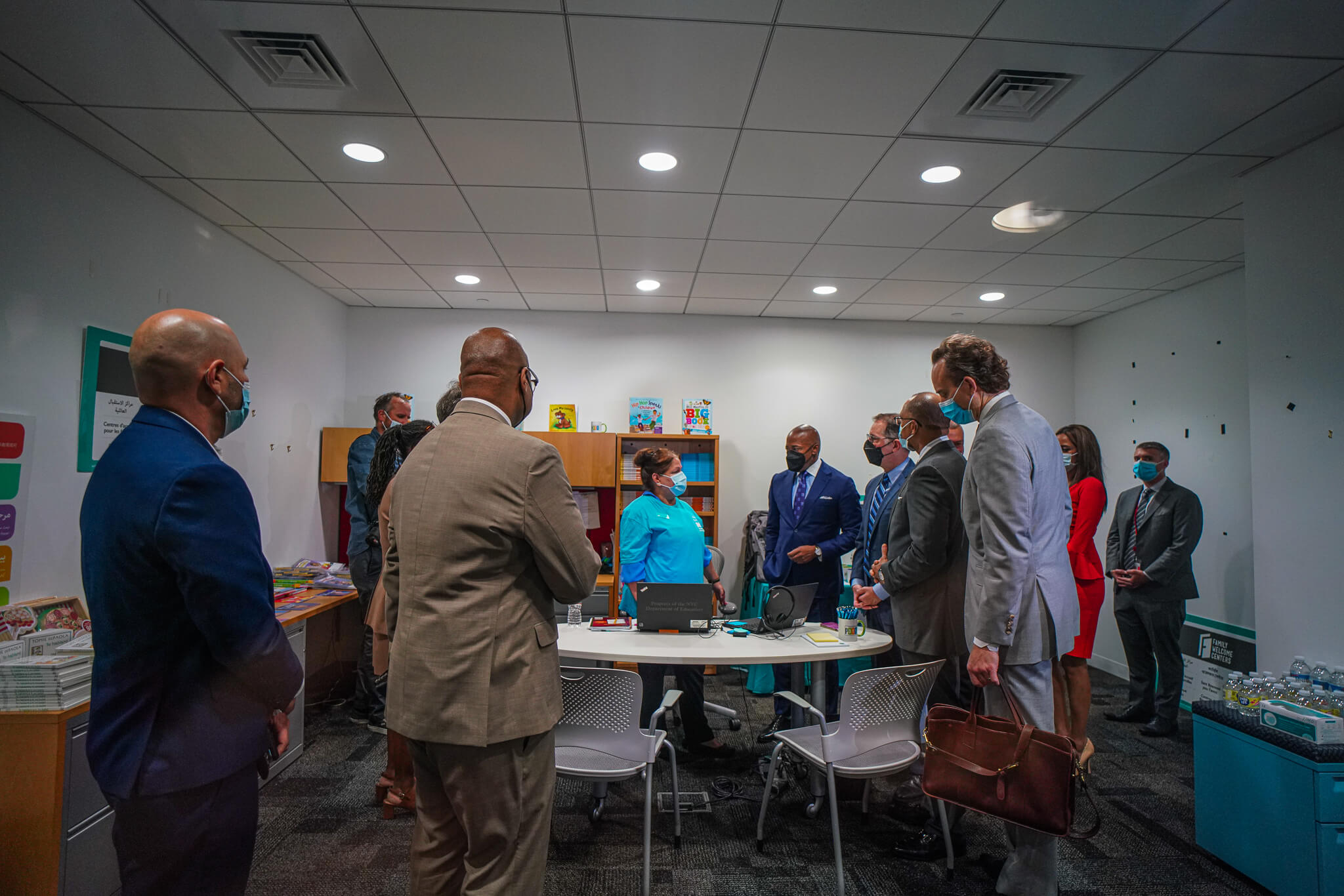 Mayor Adams says city's got migrant crisis under control, rebuffs critics while touring Midtown resource center 2