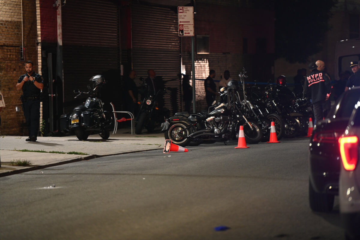 Mass shooting at Brooklyn motorcycle club