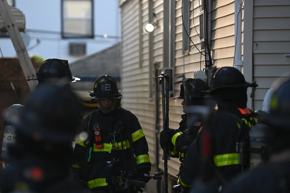 Brooklyn firefighters rescue woman