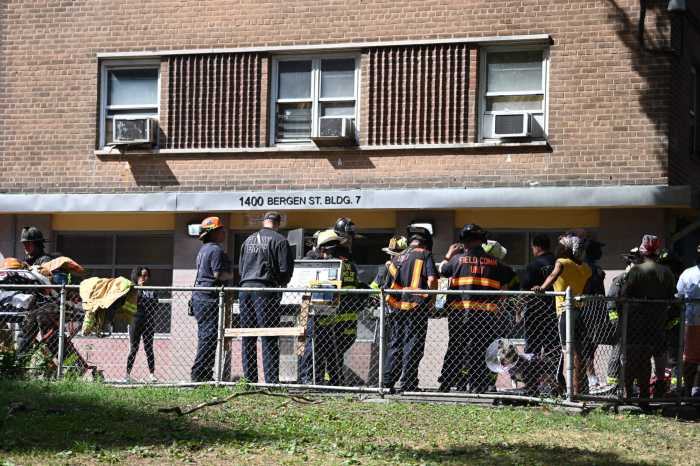 Dramatic rescue in Brooklyn high-rise fire