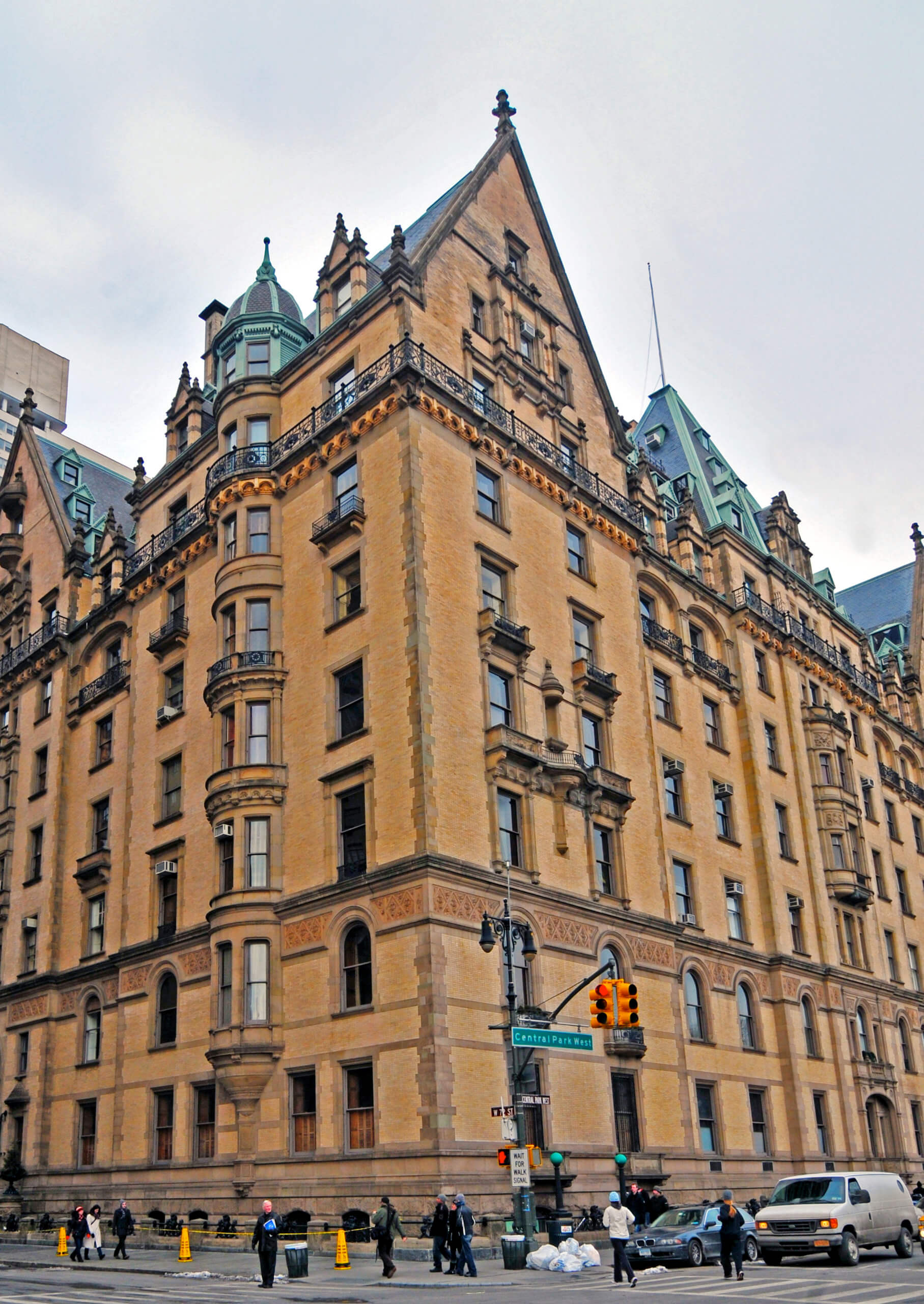 Go on a walking tour of iconic horror movie locations in New York City 3 The Dakota Building on Manhattan's Upper West Side