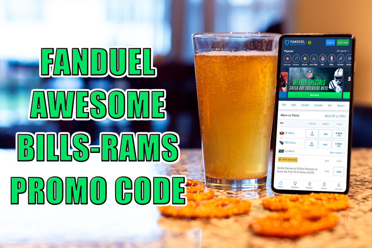 FanDuel promo code NY, most states get awesome BillsRams offer