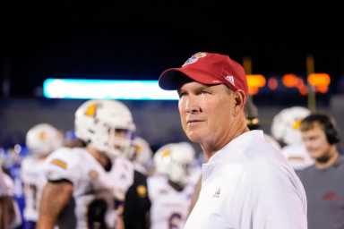 Kansas Head Coach Lance Leipold
