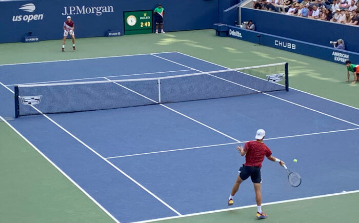 Tommy Paul vs Casper Ruud at the US Open