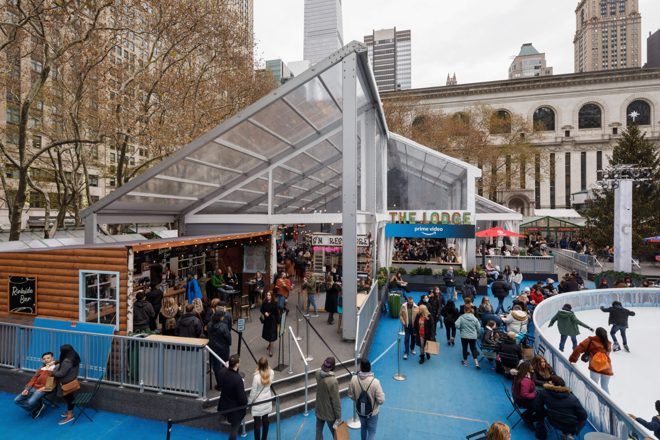 The Lodge Bar + Food Hall at Bryant Park