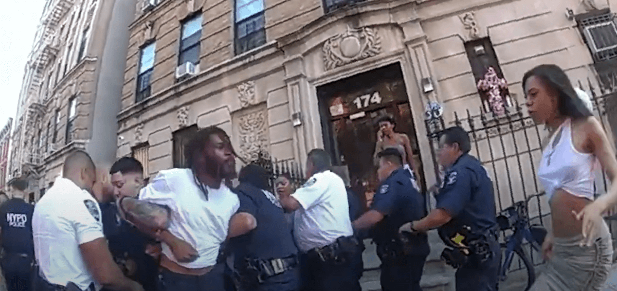 nypd body cam altercation