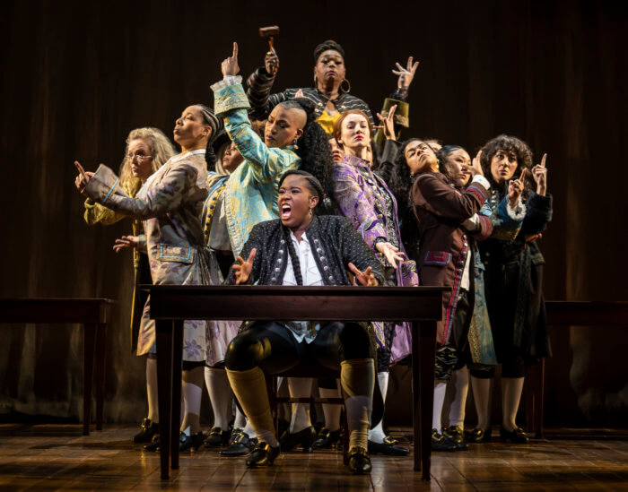 The company of Roundabout Theatre Company's 1776