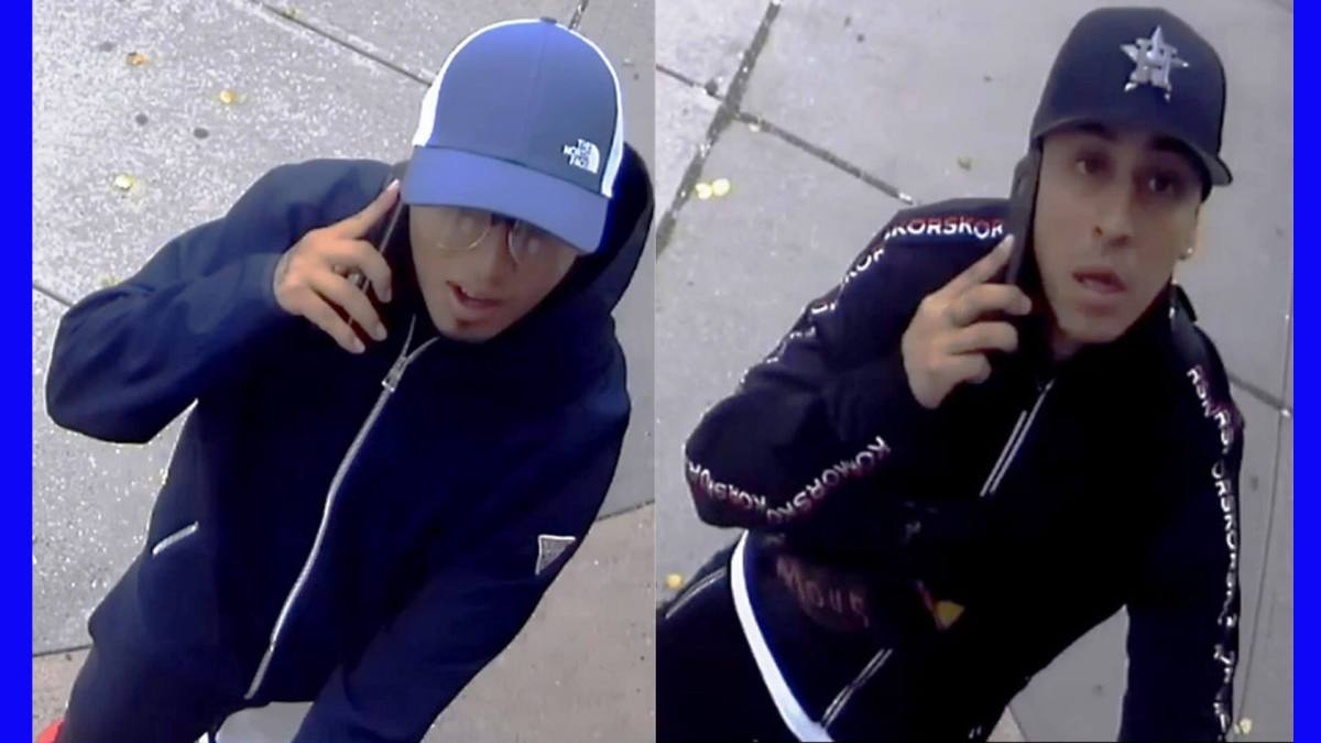 Two suspects sought for Queens robbery.