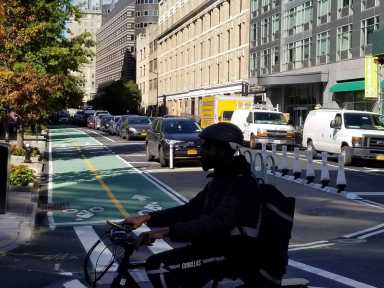 Schermerhorn Street bike lane