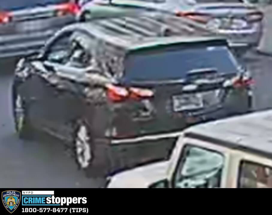 The getaway car in a violent Brooklyn robbery.