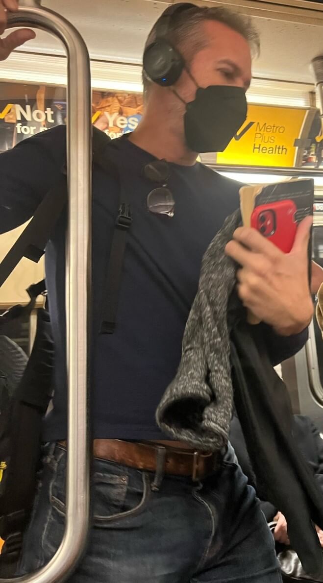 Cops are looking for a creep who groped a woman on a Morningside Heights-bound train over the weekend.