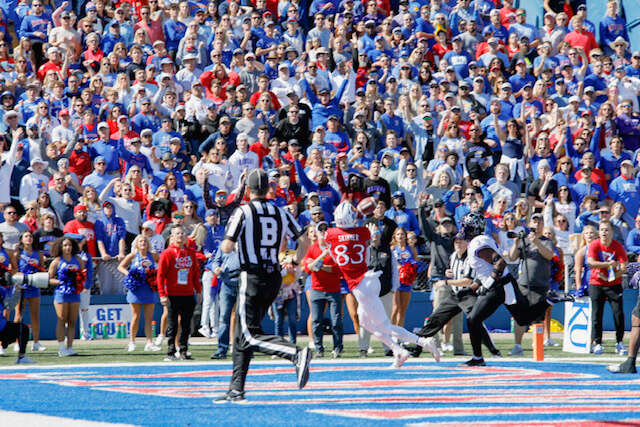 Kansas University football vs TCU Horned Frogs