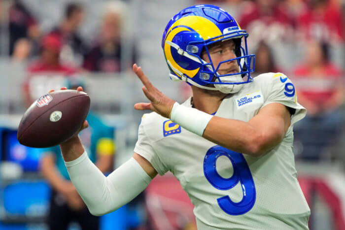 Matthew Stafford and the Rams take on the 49ers