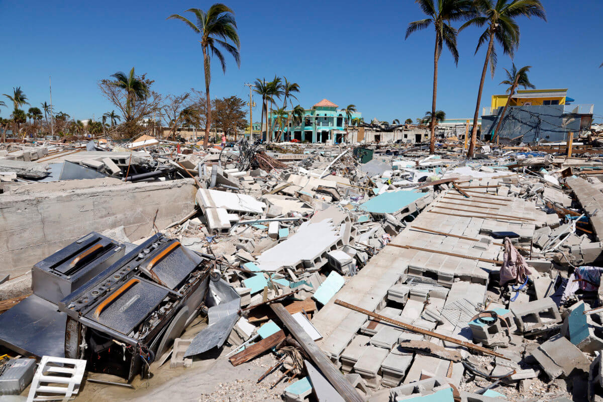 Hurricane Ian's destruction in Florida