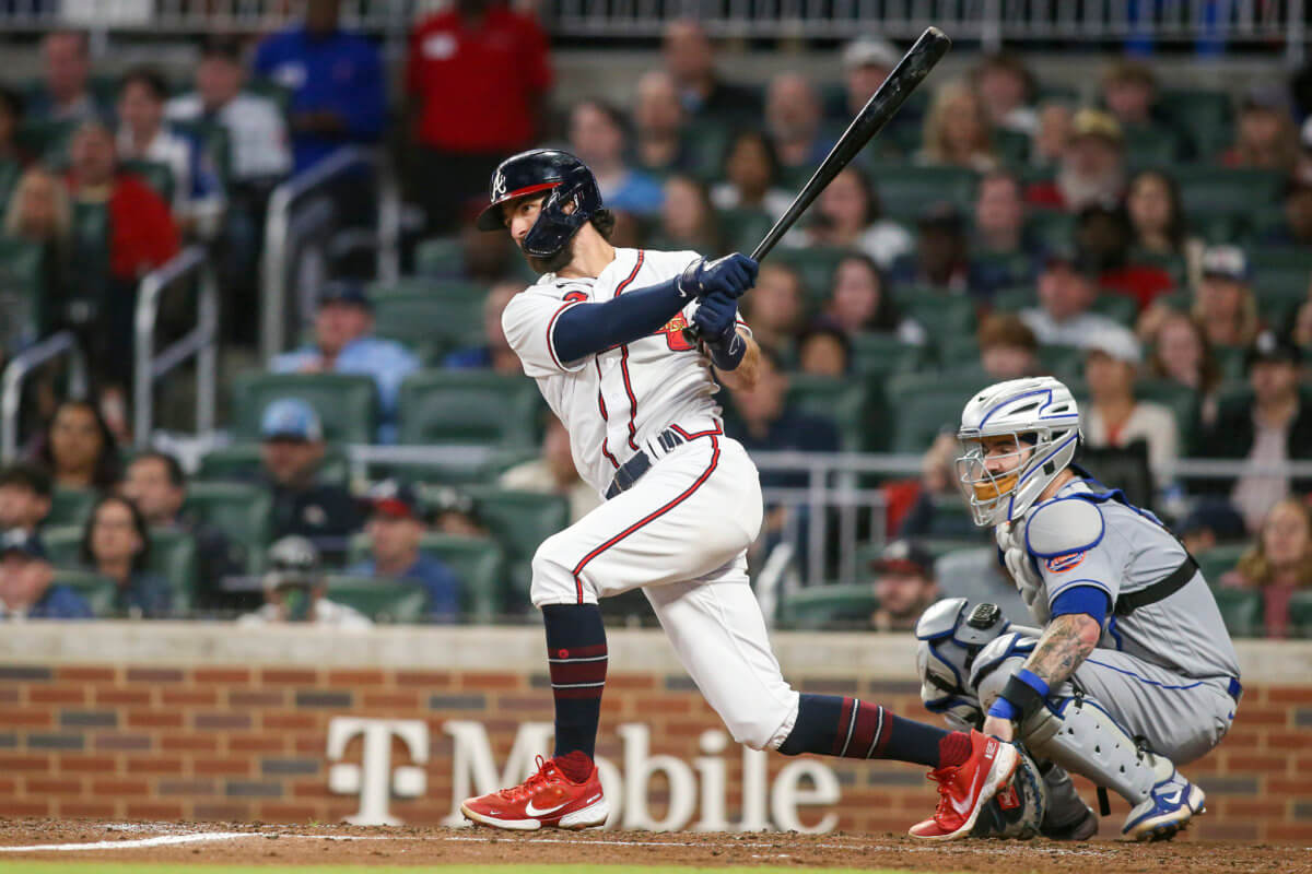 Braves Mets Dansby Swanson