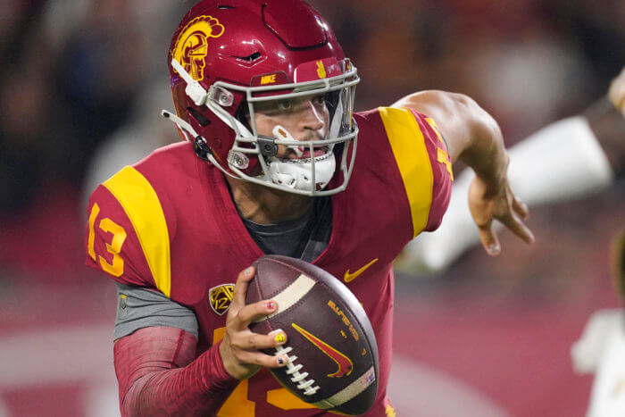 Caleb Williams of USC is now a Heisman Trophy favorite