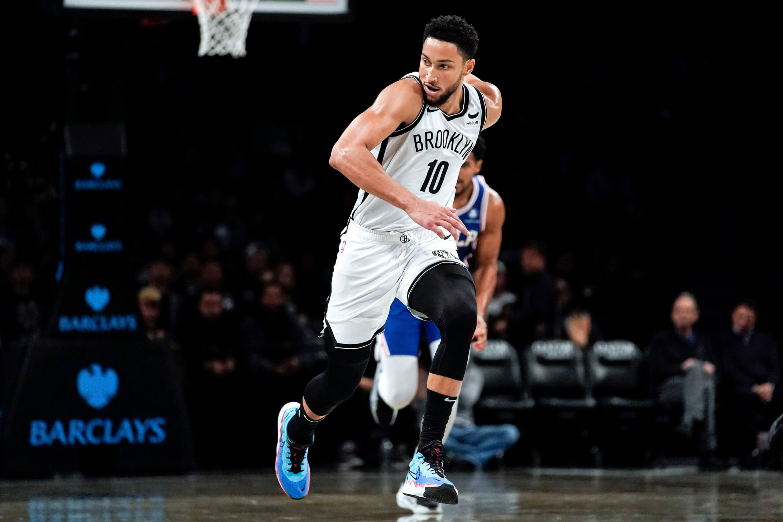 Nets' Ben Simmons passes up open look at basket (again) as playing time  continues to dwindle 