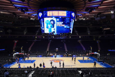 Madison Square Garden, home of the Knicks and Cam Reddish.