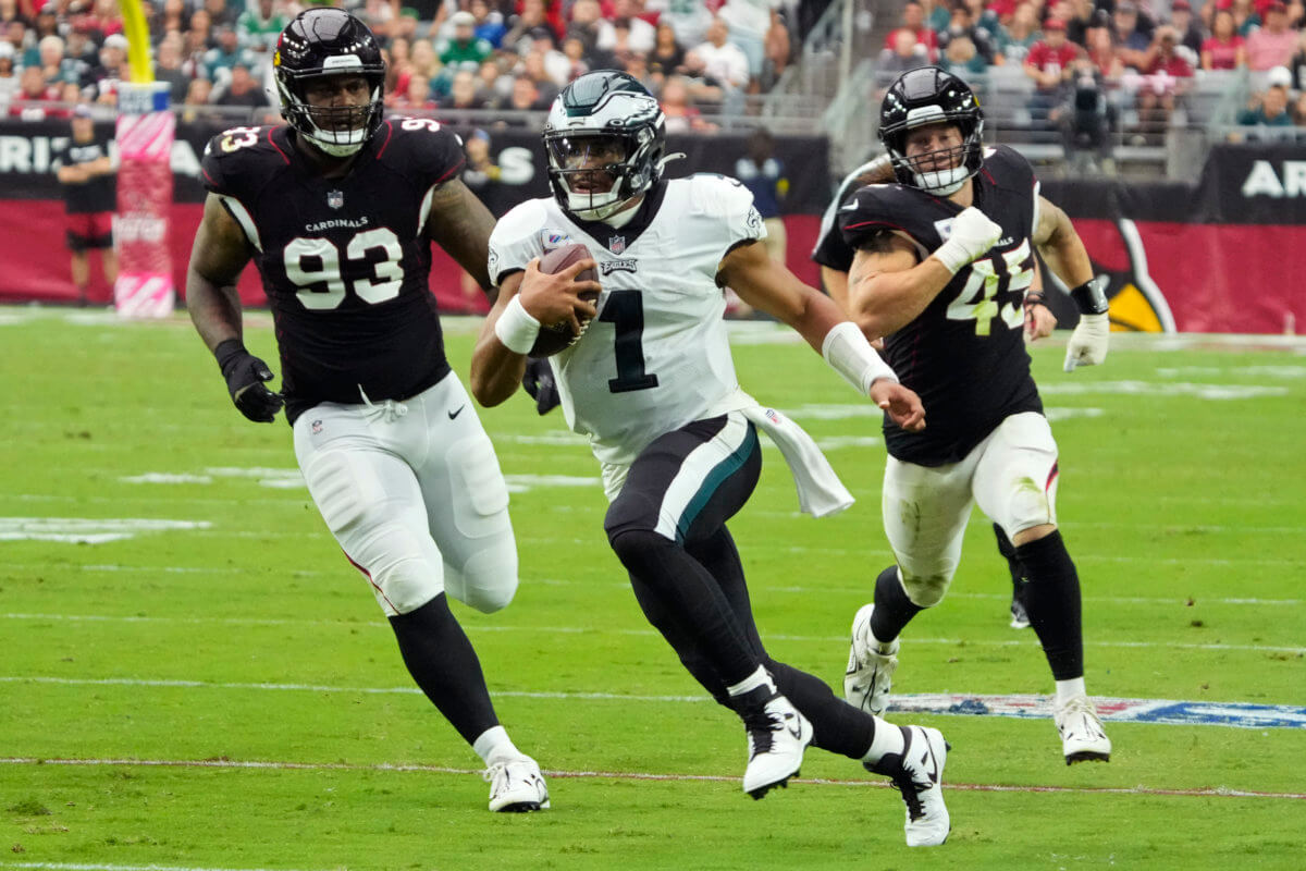 Jalen Hurts and the Philadelphia Eagles are Super Bowl favorites
