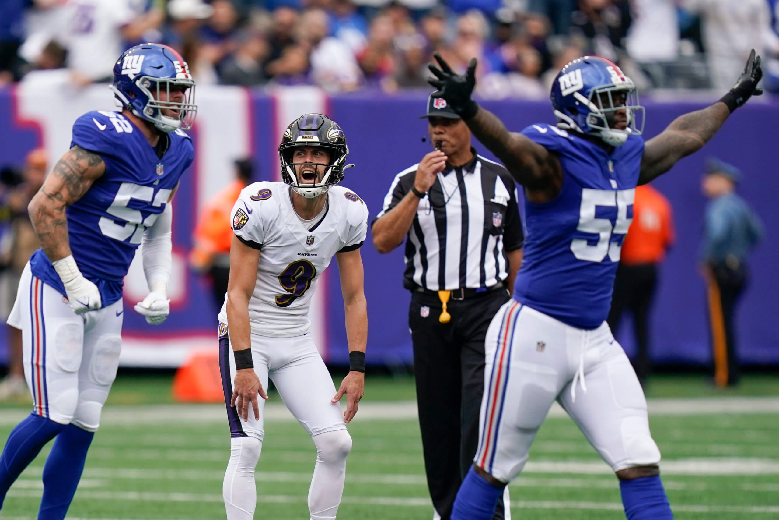 NY Giants photos vs. Baltimore Ravens at MetLife Stadium