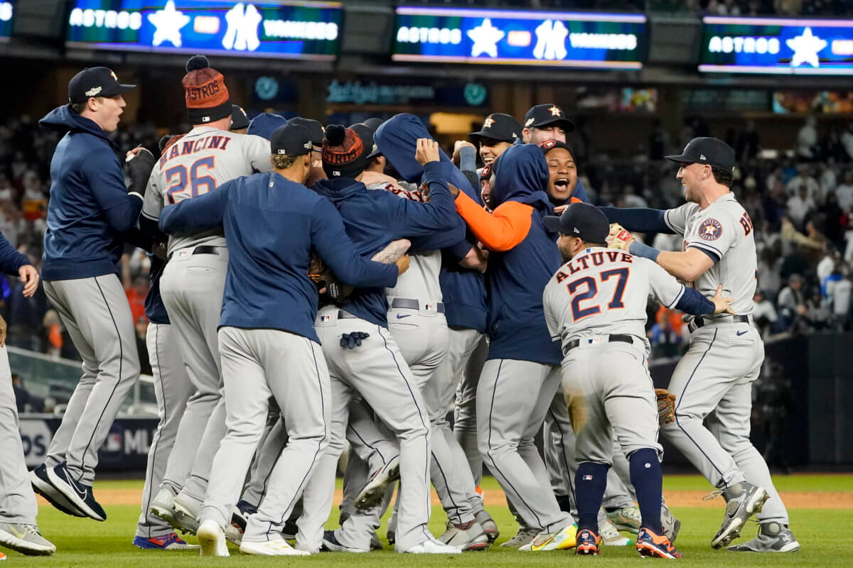 Astros sweep Yankees in ALCS, advance to World Series again amNewYork