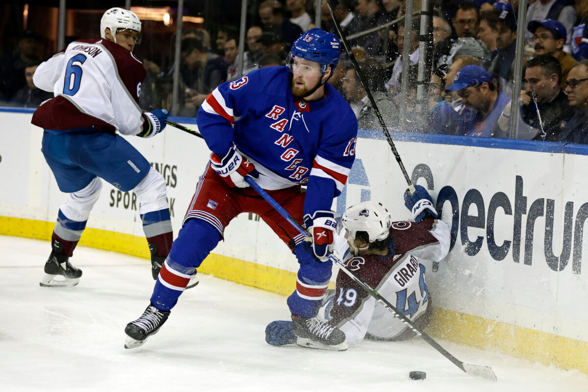 Rangers' Alexis Lafreniere has a fresh start skating on second