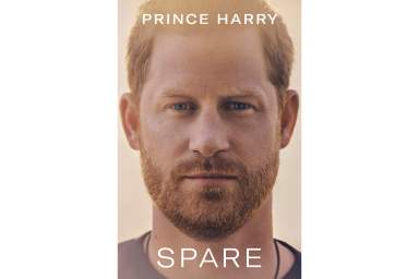 Prince Harry's book cover, Spare