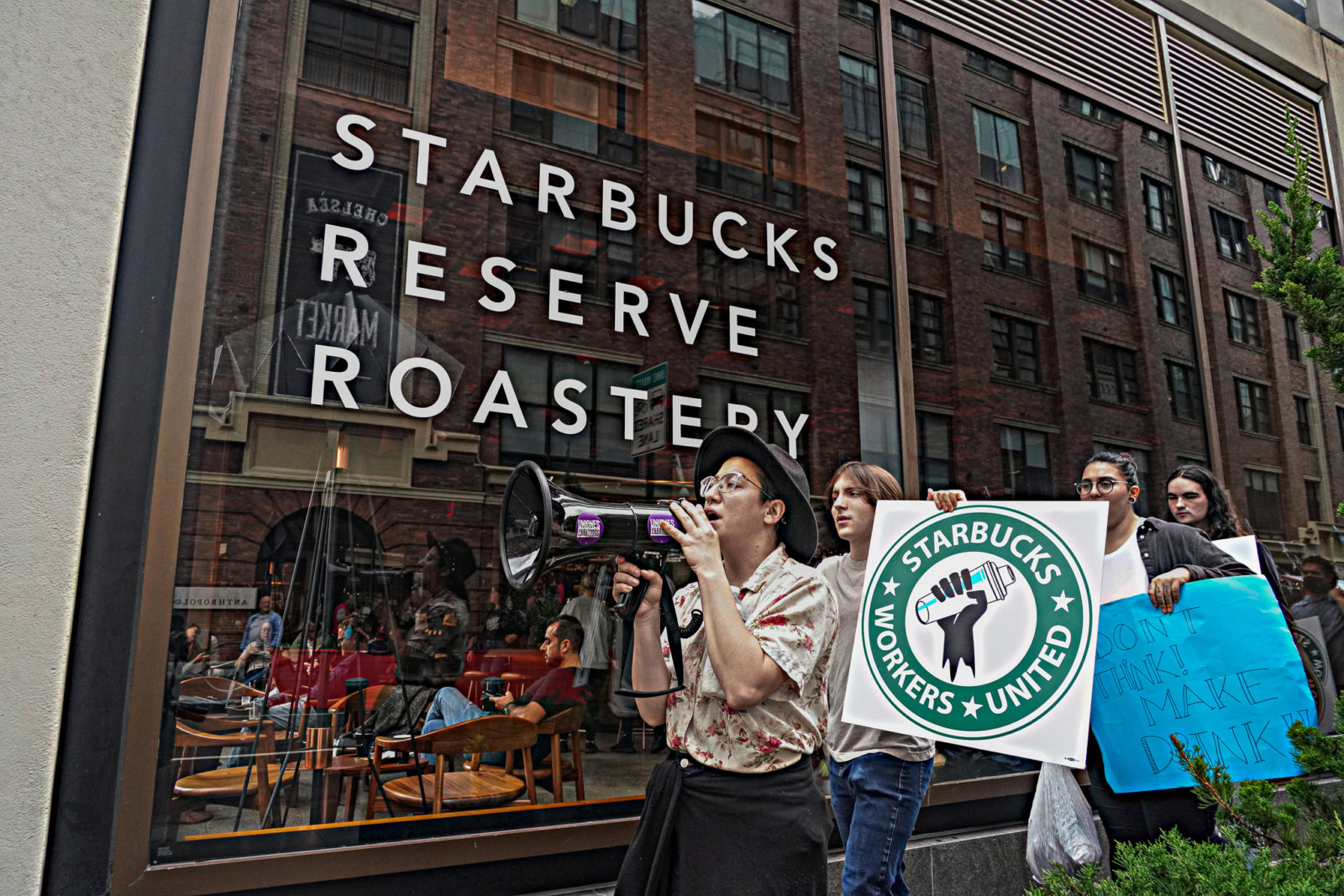 Trouble brewing Chelsea Starbucks workers strike over ‘unsanitary