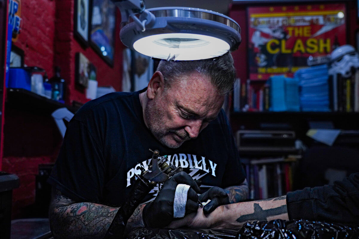 Making his mark: UK tattoo artist Baz Shailes is the ink of East Village  community | amNewYork