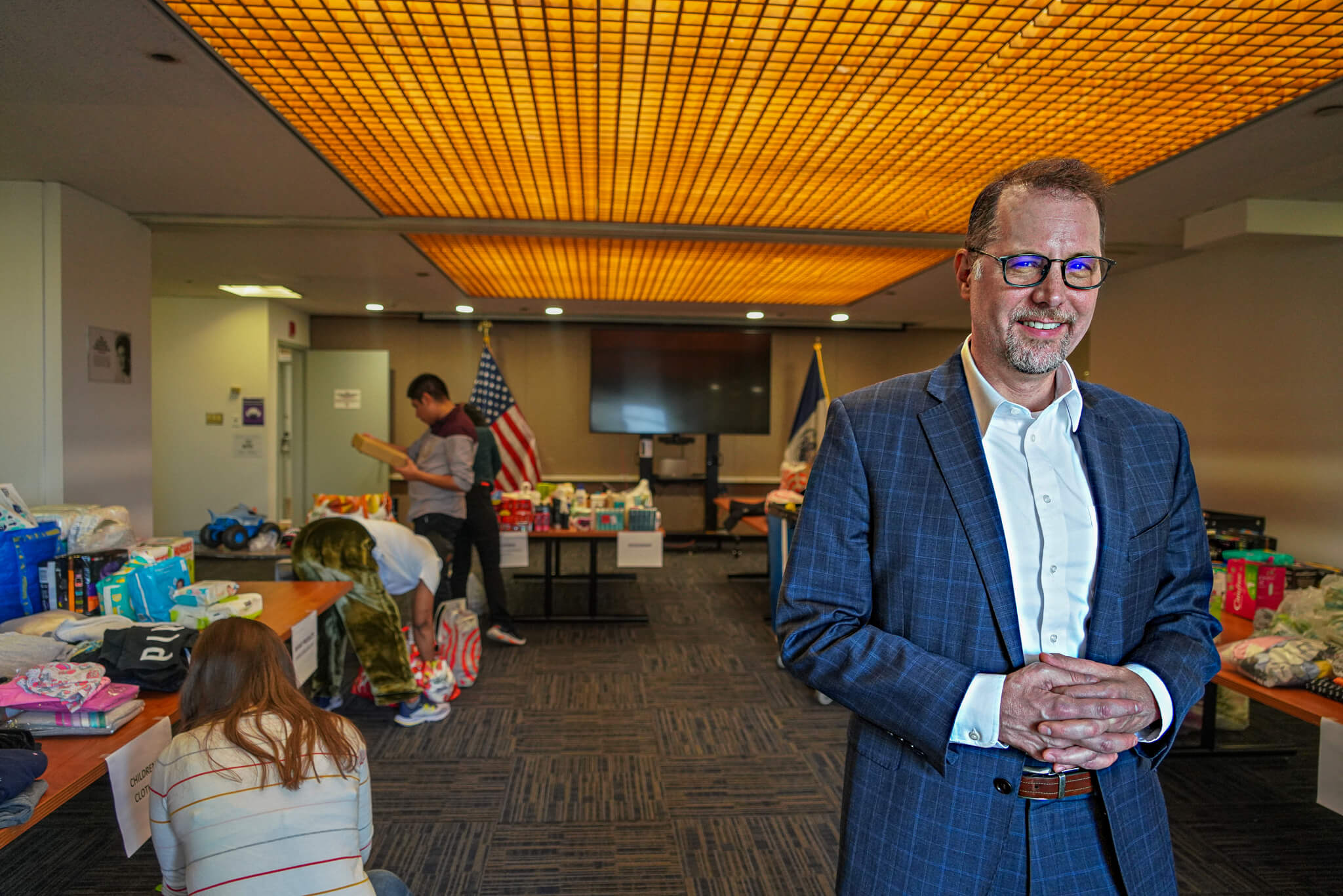 ‘The response has been overwhelming’ Manhattan BP Levine collects clothing donations for