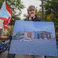 Silent procession for Puerto Ricans impacted by Hurricane Fiona
