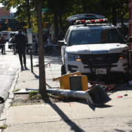 At least five injured in Bronx collision involving police car