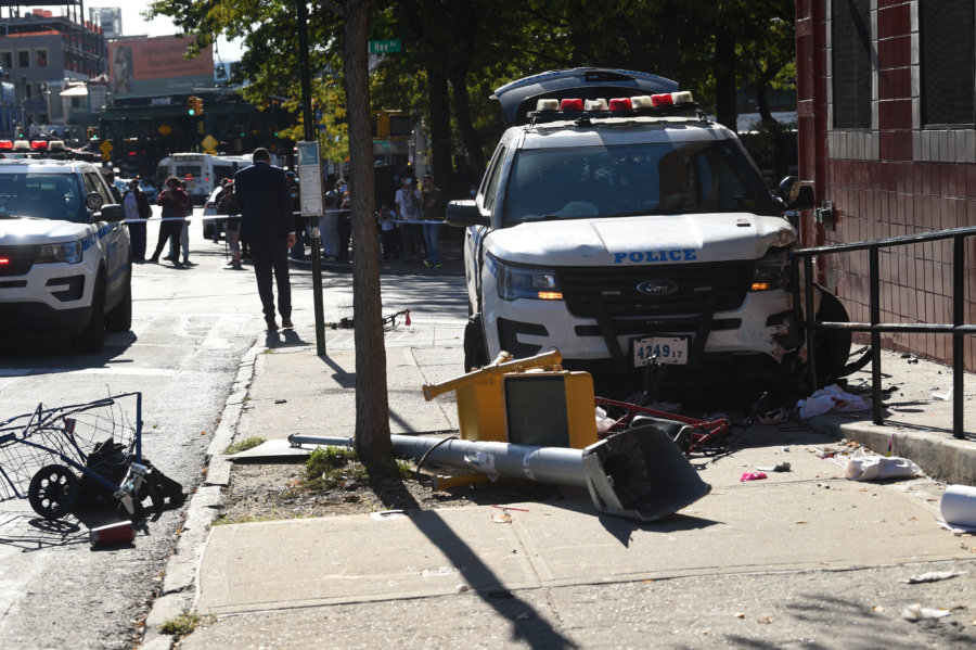 Bronx pedestrians struck, seriously injured after police SUV goes out