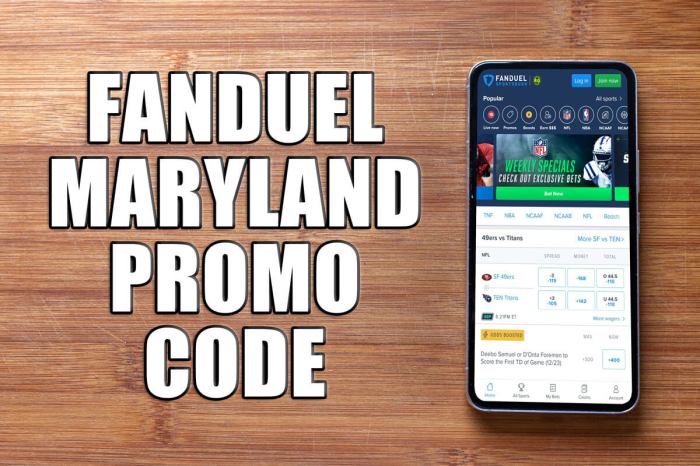 FanDuel Maryland promo code