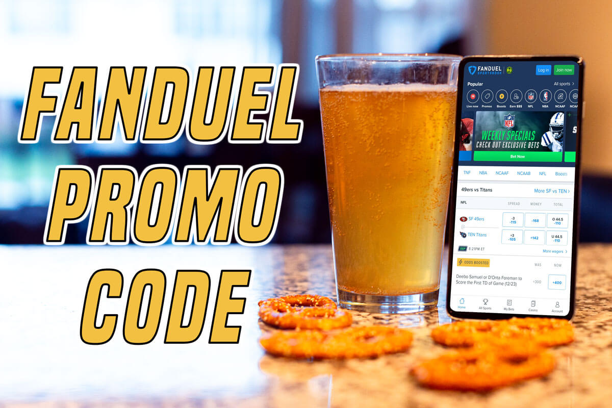 FanDuel promo code for MNF bet 1, get 100 guaranteed amNewYork