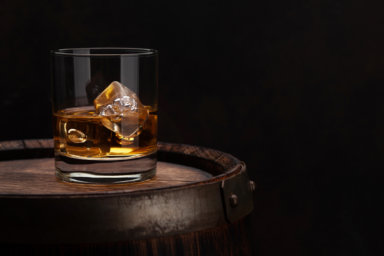Scotch whiskey glass