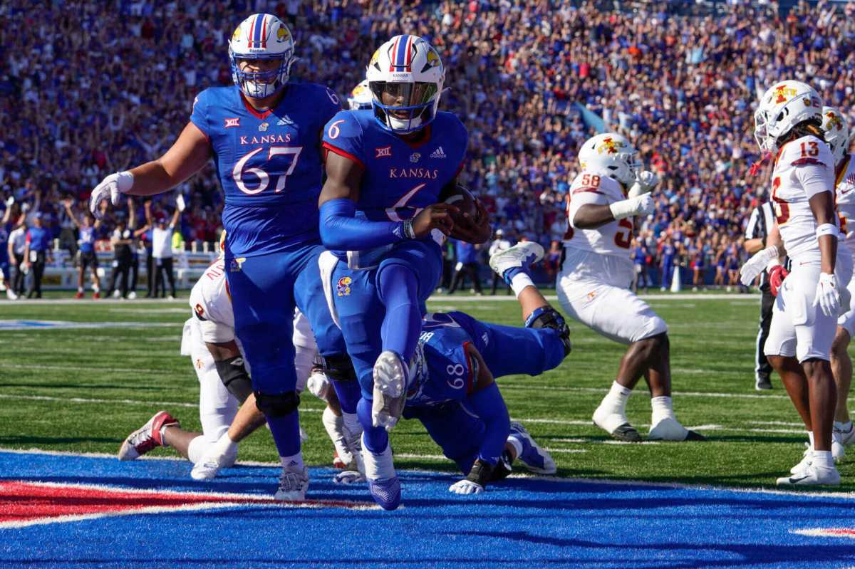 Jalon Daniels Kansas quarterback college football