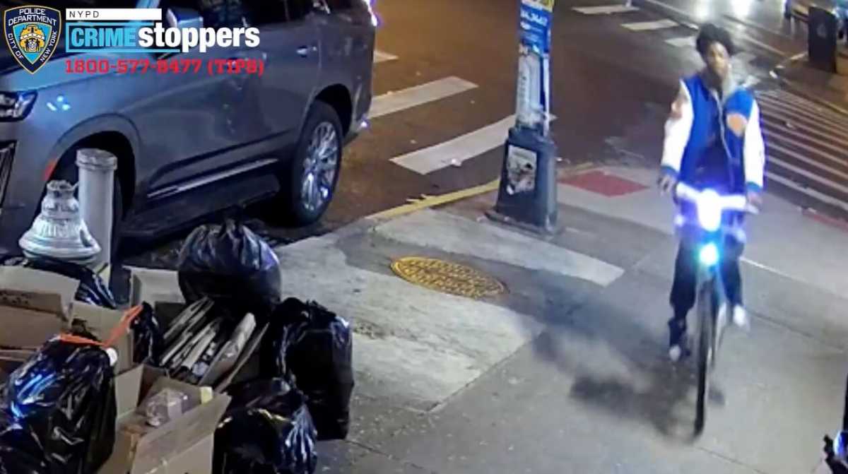 Bike-riding bigot involved in Brooklyn hate crime