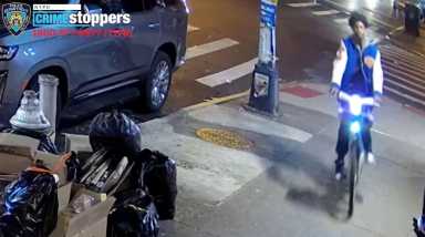 Bike-riding bigot involved in Brooklyn hate crime